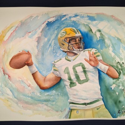 Jordan Love, quarterback for the Green Bay Packers