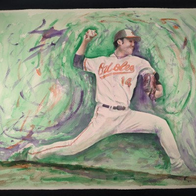 Shintaro Fujinami, pitcher on the Baltimore Orioles