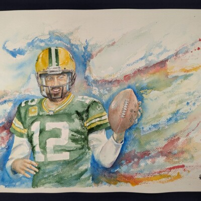 Aaron Rodgers of the Green Bay Packers