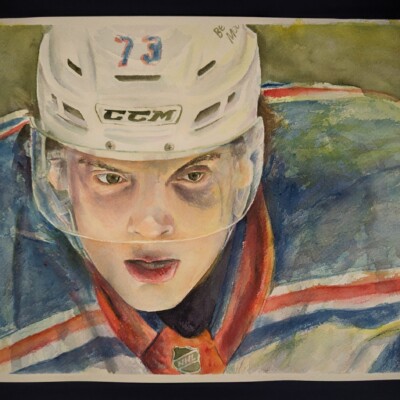 Matt Rempe of the New York Rangers.