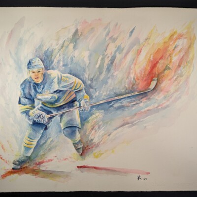 Zach Benson of the Buffalo Sabres