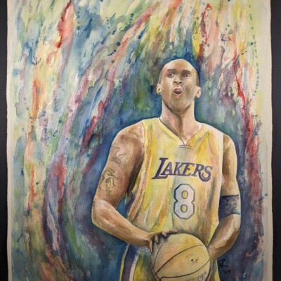 Kobe Bryant of the Los Angeles Lakers