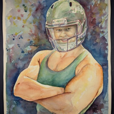 The Darnold in his favorite tank top