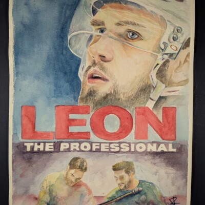 Leon Draisaitl teaches his protégé Conner McDavid how to snipe and make hits