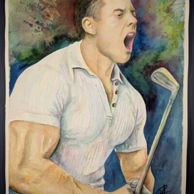 Why is professional golfer Rory McIlroy always so angry lately despite his impressively strong performance? The world may never know!